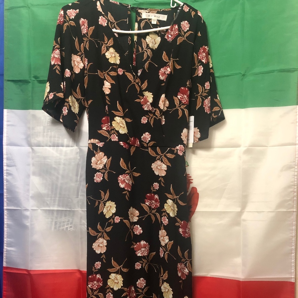 Roma Floral Dress NWT
